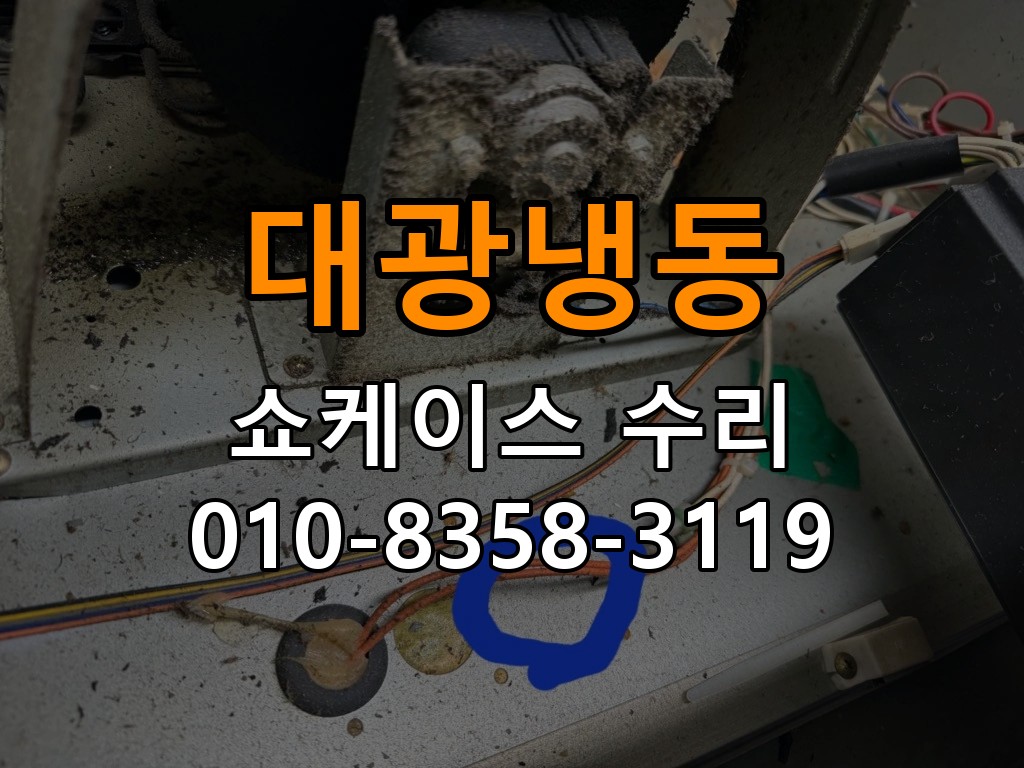 대광냉동 쇼케이스 수리 상담 010-8358-3119